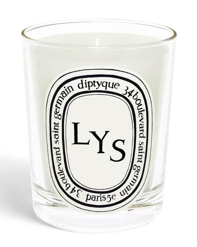 Lys (Lily) Scented Candle, 6.5 oz.